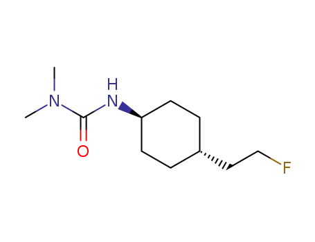 3-(trans-4-(2-fluoroethyl)cyclohexyl)-1,1-dimethylurea