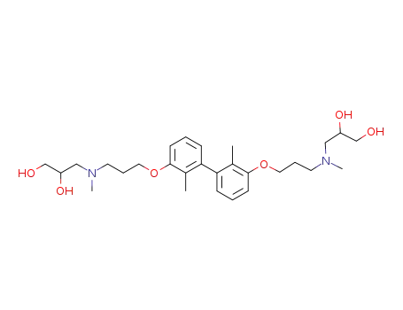 3,3'-((((2,2'-dimethyl-[1,1'-biphenyl]-3,3'-diyl)bis(oxy))bis(propane-3,1-diyl))bis(methylazanediyl))bis(propane-1,2-diol)