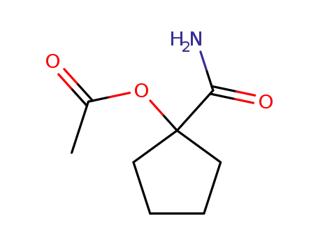 1-acetoxy-cyclopentanecarboxylic acid amide