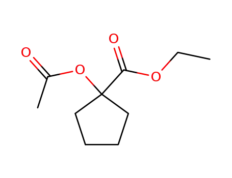 1-acetoxy-cyclopentanecarboxylic acid ethyl ester