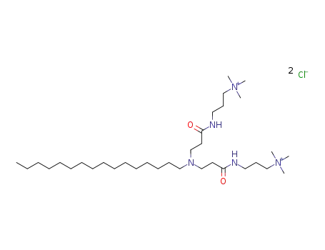 3,3'-((3,3'-(hexadecylazanediyl)bis(propanoyl))bis(azanediyl))bis(N,N,N-trimethylpropan-1-aminium) chloride