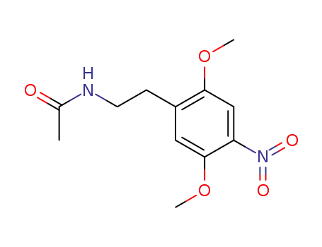 Molecular Structure of 88441-00-3 (Acetamide, N-[2-(2,5-dimethoxy-4-nitrophenyl)ethyl]-)