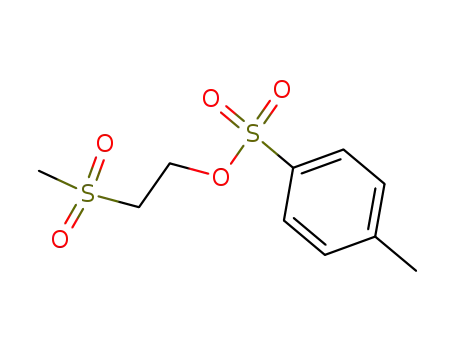 Molecular Structure of 103275-86-1 (Ethanol, 2-(methylsulfonyl)-, 4-methylbenzenesulfonate)