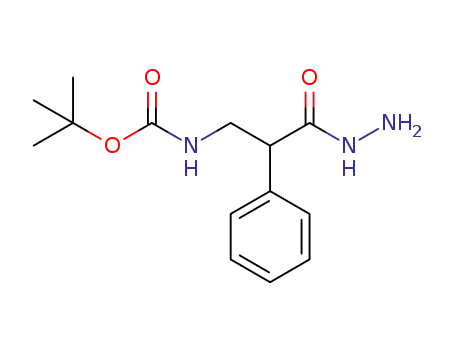 tert-butyl (3-hydrazinyl-3-oxo-2-phenylpropyl)carbamate