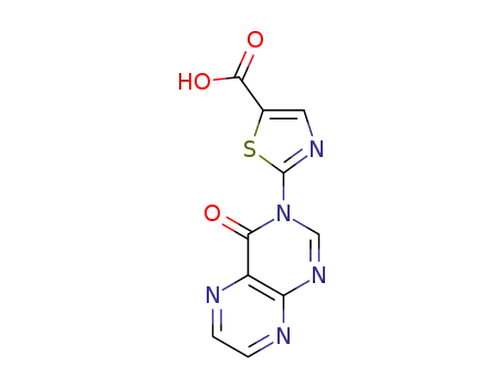 2-(4-oxopteridin-3(4H)-yl)thiazole-5-carboxylic acid