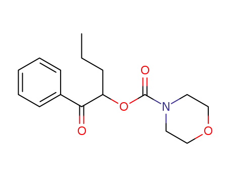 1-benzoylbutyl morpholine-4-carboxylate