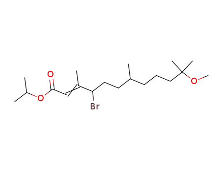 (E)-4-Bromo-11-methoxy-3,7,11-trimethyl-dodec-2-enoic acid isopropyl ester