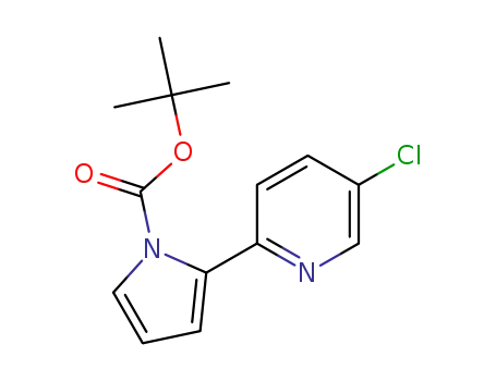 tert-butyl 2-(5-chloropyridin-2-yl)-1H-pyrrole-1-carboxylate