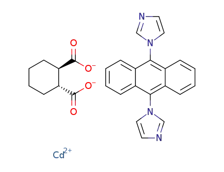 [Cd(9,10-di(1H-imidazol-1-yl)anthracene)(1,2-chdc)]n