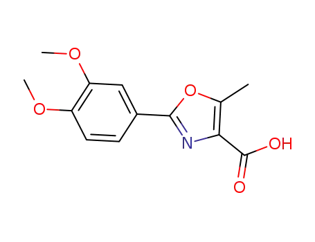 2-(3,4-dimethoxyphenyl)-5-methyloxazole-4-carboxylic acid