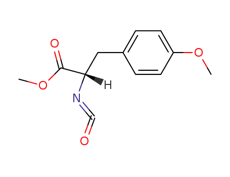 α-isocyanato-L-O-methyltyrosine methyl ester