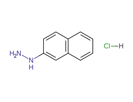 Molecular Structure of 2243-58-5 (2-Naphthylhydrazine hydrochloride)