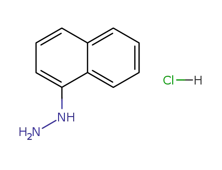 Molecular Structure of 2243-56-3 (1-Naphthylhydrazine hydrochloride)