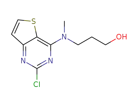 3-((2-chlorothieno[3,2-d]pyrimidin-4-yl)(methyl)amino)propan-1-ol