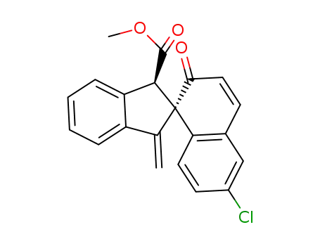 methyl 6'-chloro-3-methylene-2'-oxo-1,3-dihydro-2'H-spiro[indene-2,1'-naphthalene]-1-carboxylate