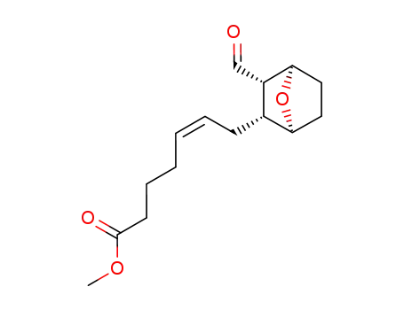 methyl <1α,2α(Z),3α,4α>-7-<3-formyl-7-oxabicyclo<2.2.1>hept-2-yl>-5-heptenoate