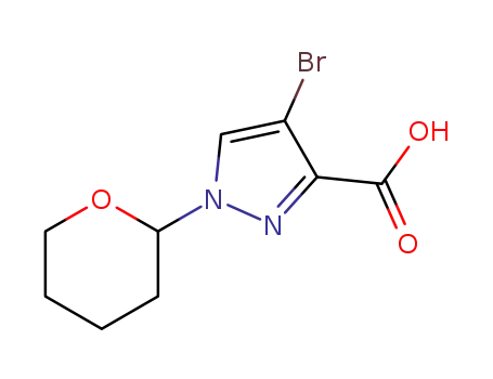 4-bromo-1-(tetrahydro-2H-pyran-2-yl)-1H-pyrazole-3-carboxylic acid
