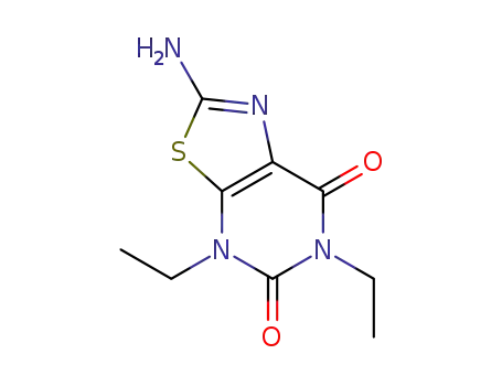 2-amino-4,6-diethylthiazolo[5,4-d]pyrimidine-5,7(4H,6H)-dione