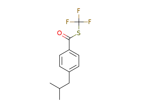 S-(trifluoromethyl)-4-isobutylbenzothioate