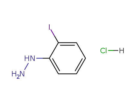 Molecular Structure of 60481-34-7 (2-IODOPHENYLHYDRAZINE HYDROCHLORIDE)
