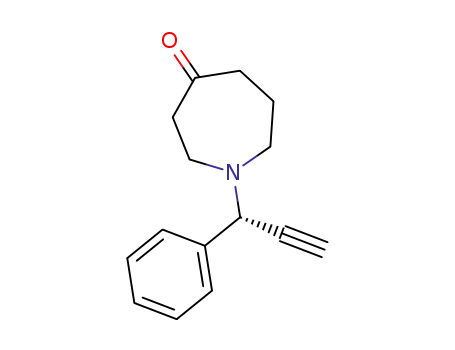 (R)-1-(1-phenylprop-2-yn-1-yl)azepan-4-one