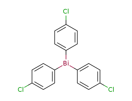 tris(4-chlorophenyl)bismuthane cas  5575-51-9