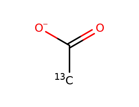 <2-13C>acetate