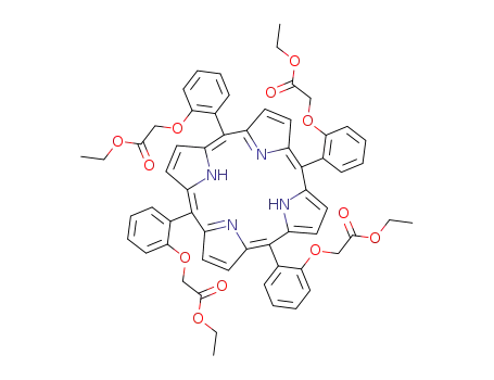 5,10,15,20-tetrakis<2-(ethoxycarbonylmethoxy)phenyl>porphyrin