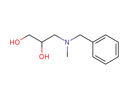 Molecular Structure of 60278-98-0 (3-(N-BENZYL-N-METHYLAMINO)-1,2-PROPANEDIOL)