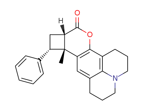 1-endo-phenyl-12b-methyl-1,2,6,7,10,11-hexahydro-3H,5H,9H--cyclobutabenzopyrano<6,7,8-ij>quinolizin-3-one