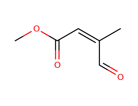 2-부텐산, 3-메틸-4-옥소-, 메틸 에스테르, (Z)-