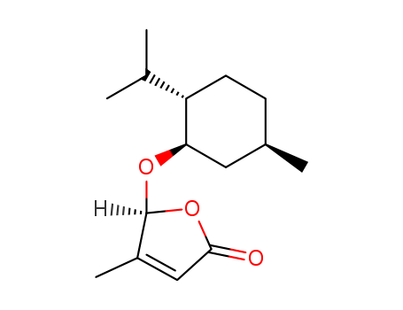 2(5H)-Furanone,  4-methyl-5-[[(1R,2S,5R)-5-methyl-2-(1-methylethyl)cyclohexyl]oxy]-,  (5S)-