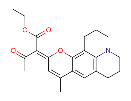 2-[8-Methyl-2,3,5,6-tetrahydro-1H,4H-11-oxa-3a-aza-benzo[de]anthracen-(10Z)-ylidene]-3-oxo-butyric acid ethyl ester