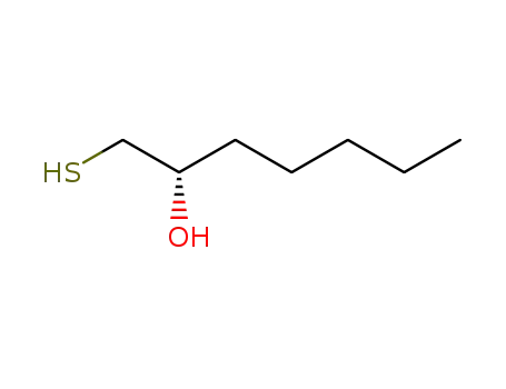 Molecular Structure of 82542-28-7 (2-Heptanol, 1-mercapto-, (S)-)