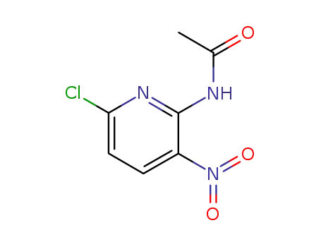 Molecular Structure of 139086-97-8 (N-(6-CHLORO-3-NITROPYRIDIN-2-YL)ACETAMIDE)