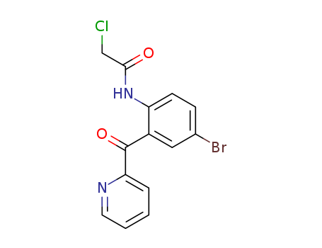 41526-21-0 N-[4-Bromo-2-(2-pyridylcarbonyl)phenyl]-2-chloroacetamide