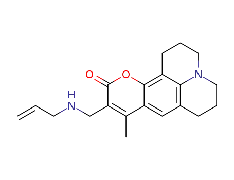 9-Allylaminomethyl-8-methyl-2,3,5,6-tetrahydro-1H,4H-11-oxa-3a-aza-benzo[de]anthracen-10-one