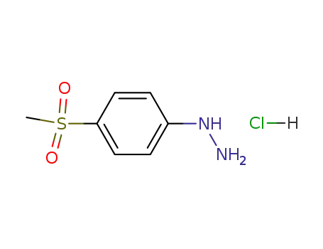 Hydrazine,[4-(methylsulfonyl)phenyl]-,hydrochloride(1:1)