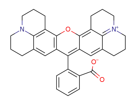 Molecular Structure of 64339-18-0 (Rhodamine 101 chloride)