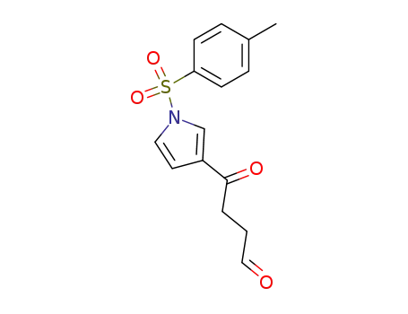 4-<1-(4-methylphenyl)sulfonyl-3-pyrrolyl>-4-oxobutanal