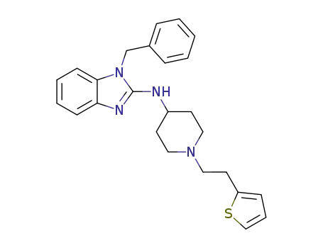1-(phenylmethyl)-N-<1-<2-(2-thienyl)ethyl>-4-piperidinyl>-1H-benzimidazol-2-amine