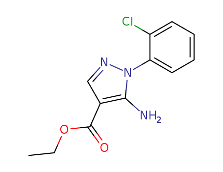 5-Amino-1-(2-chlorophenyl)-1H-pyrazole-4-carboxylic acid ethyl ester(14678-86-5)