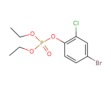 Phosphoric acid 4-bromo-2-chloro-phenyl ester diethyl ester
