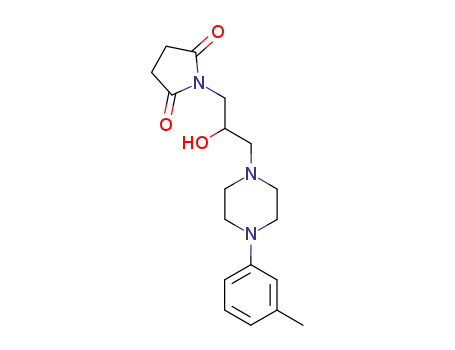 1-[2-Hydroxy-3-(4-m-tolyl-piperazin-1-yl)-propyl]-pyrrolidine-2,5-dione