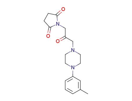1-[2-Oxo-3-(4-m-tolyl-piperazin-1-yl)-propyl]-pyrrolidine-2,5-dione
