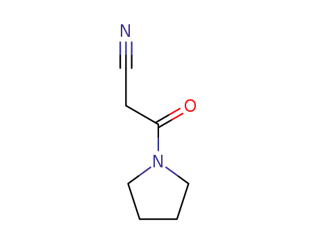 Molecular Structure of 14227-95-3 (N-CYANOACETYLPYRROLIDINE)