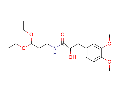 (S)-(-)-N-(3,3-Diethoxypropyl)-3-(3,4-dimethoxyphenyl)-2-hydroxypropionamide
