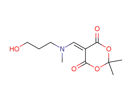 5-{[(3-Hydroxy-propyl)-methyl-amino]-methylene}-2,2-dimethyl-[1,3]dioxane-4,6-dione