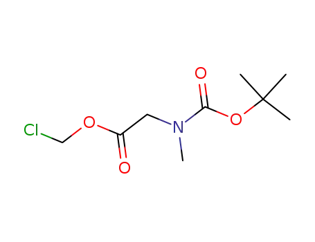 chloromethyl 2-((tert-butoxycarbonyl)(methyl)amino)acetate