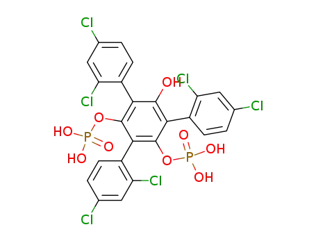 5-hydroxy-2,4,6-tris(2,4-dichlorophenyl)-1,3-phenylene bis(dihydrogen phosphate)